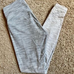 Lululemon Wunder Under Grey Ombre Leggings Hi Rise